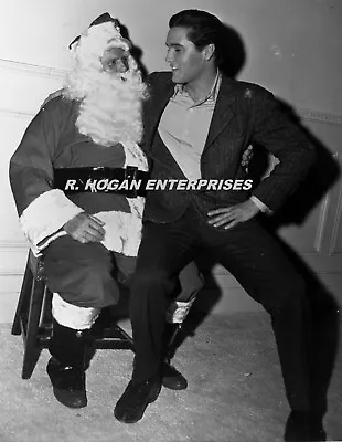 C. 1960 Elvis' Manager Colonel Tom Parker As Santa Claus Tn 5x7 Photo G174 • $19.99