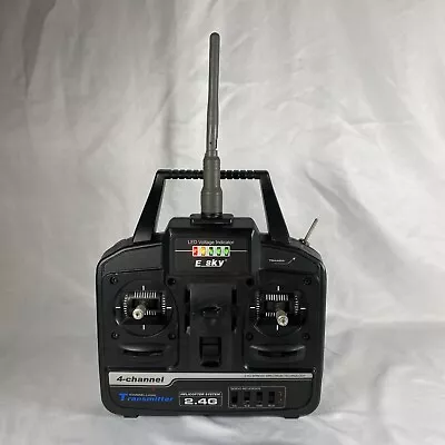 ESKY Helicopter System 2.4G 4-Channel R/C Radio Transmitter For Helios WORKING • $34.97