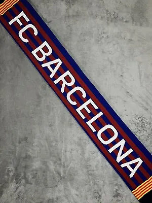 FC Barcelona FCB Barca 1899 Official Scarf • $21.89