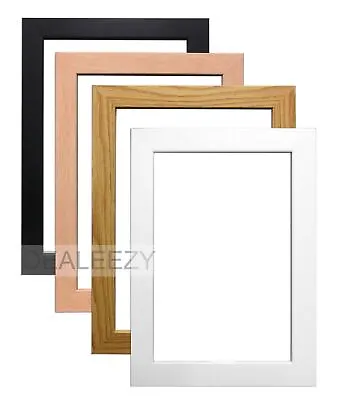 New Modern Wooden Style Picture Photo Frame Home Office Work Gift All Sizes • £23.37