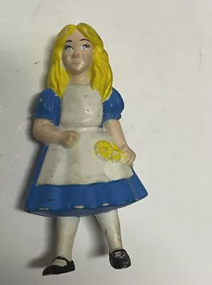 VTG 1988 Alice In Wonderland Toys PVC Figurine Doll Flower H.G Toys INC. • $13.74