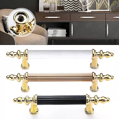 Door Handles Kitchen Cabinet Drawer Metal Cupboard Pull T Bar Handles 96/128mm • £6.99