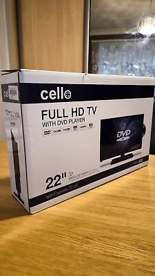 Cello 22 Inch 1080p LED TV With DVD Player Freeview T2 HD • £164.99