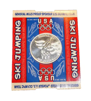 Vtg Sealed 1998 General Mills Proud Sponsor U.s. Olympic Team Medallion Coin • $10