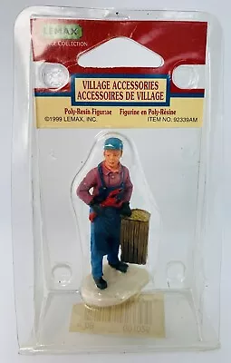 Lemax Lobster Catcher  # 92339 Vintage Figurine Red Lobster Trap 1999 • $12.99