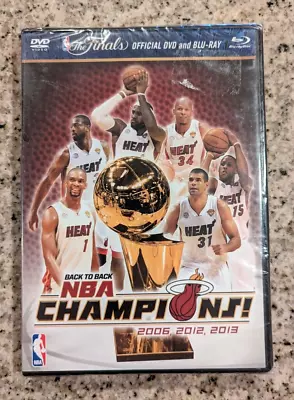 Miami Heat-back To Back Nba Champions-2013 Ntsc Dvd & Blu-ray-75 Minutes-sealed • $19.25