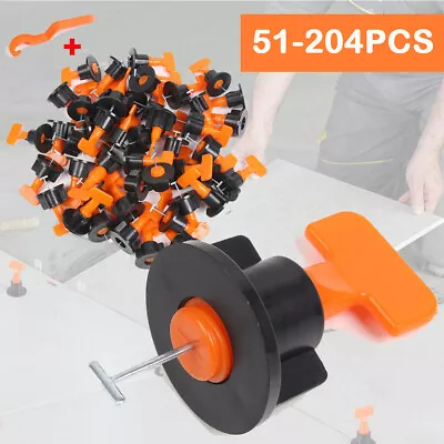 £24.49 • Buy 50/200pcs Tile Leveling System Kit Reusable Tile Spacer Wall Floor Clips Tool UK