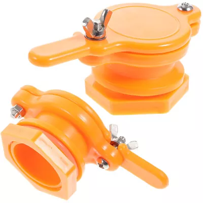  2 Pcs Honey Bottling Extractor Harvesting Equipment Bee Keeping Supplies Faucet • £10.55