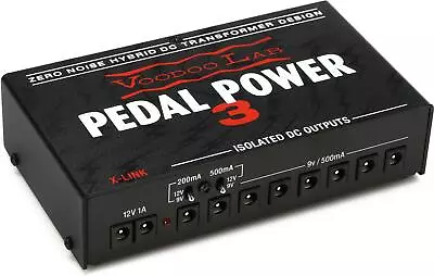 Voodoo Lab Pedal Power 3 High Current 8-output Isolated Power Supply • $229.99