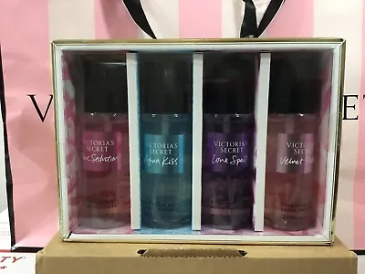 Victoria's Secret Travel Mist Gift Set Of 4 Mists - 2.5floz - New In Box • $19.99
