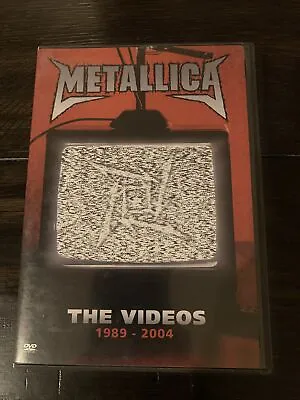 Metallica The Videos 1989-2004 - DVD • $6.24