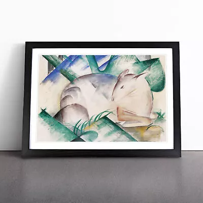 Resting Sheep By Franz Marc Wall Art Print Framed Canvas Picture Poster Decor • $23.58