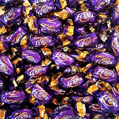 £3.74 • Buy Cadburys Chocolate Eclairs Pick & Mix Retro Bag Sweets Wholesale Toffee Gift