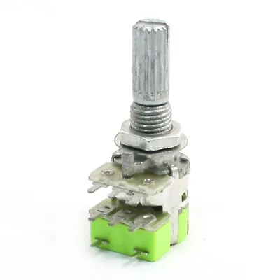 Stereo B503 50K Ohm Dual Linear Taper Volume Control Potentiometer Switch • $5.40
