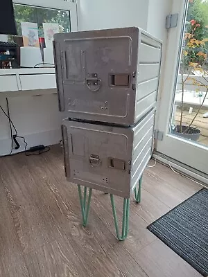 Double Galley Atlas Aircraft Airline Box Table Tallboy • £150