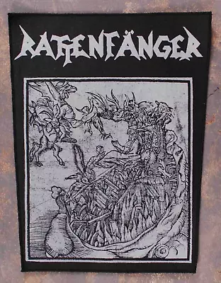 Rattenfanger Open Hell For The Pope Back Patch | Ukrainian Death Metal Band Logo • $14.99