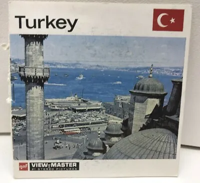 Turkey GAF View-Master Nations Of The World Series Stereo Reel Set C805 • $21.99