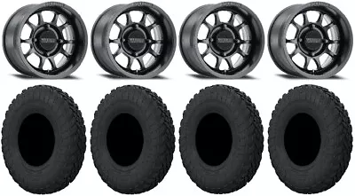 Method 409 14  Wheels Black 5+2 30  Gripper R/T Tires Kawasaki Mule Pro FXT • $1512