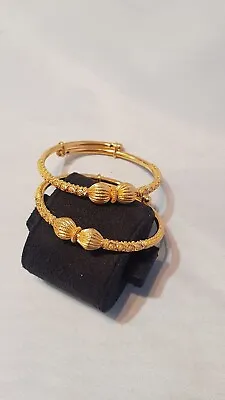 £1060 • Buy Baby Bangles In 22ct Gold