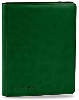 ULTRA PRO GREEN PREMIUM BINDER ALBUM  9 / 18 POCKET 360 CARDS Yugioh MTG Pokemon • $43.95