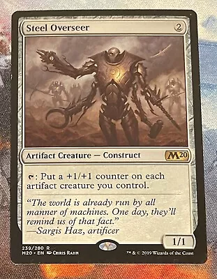 Magic The Gathering Steel Overseer NM • $1.95