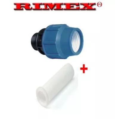 MDPE Plastic Compression Adaptor Fitting Male BSP For Water Pipe  • £1.32