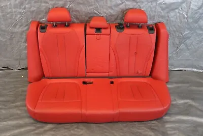2019 Bmw X5 M Suv 4.4l V8 Oem Leather Red Rear Seats *tear* #1460 • $349.99