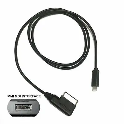 AMI MMI MDI Audio A3 Q5 AUX Cable Music Power Car Interface For IPhone 7 8 X 11 • $16.24