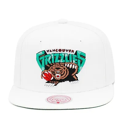 Mitchell & Ness Vancouver Grizzlies Snapback Hat Cap - White • $36.90