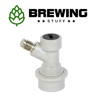 Corny Keg Ball Lock Disconnect Gas Threaded MFL - Beer Cider Home Brewing Grey • £7.95