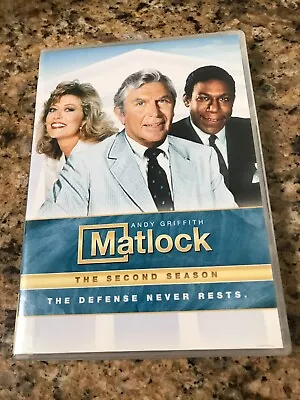 Matlock (dvd 6 Disc Set) Used Very Good Free Shipping. • $10.87