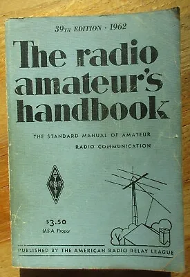 1962 ARRL Radio Amateur’s Handbook  39th Edition Softcover • $15.99