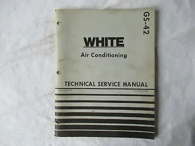 White 2270 G955 1855 1955 G1355 1870 Tractor Air Conditioning Service Manual • $34