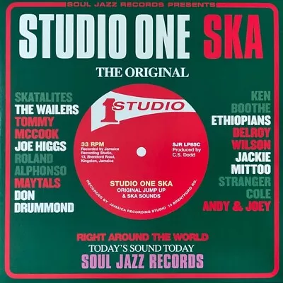 BRAND NEW- STUDIO ONE SKA - 2 X LP - SJRLP85C  17 TRACKS  (GREEN Vinyl) SJRLP85C • £29.95
