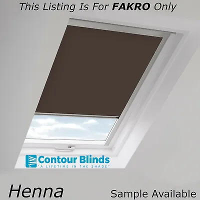 Blackout Blinds For Fakro Roof Windows Skylights In Eight Different Colours • £0.99