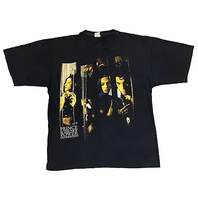 Vintage Prince Shirt XL 1991 Tour Tee Brockum Band T Shirts Sade David Bowie • $210