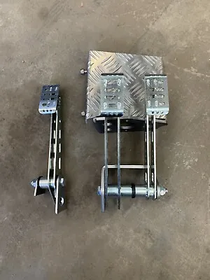 Pedal Set Floor Mounted Brisca F2 Superstox Outlaw Stockcar Pedal Box Throttle • £170