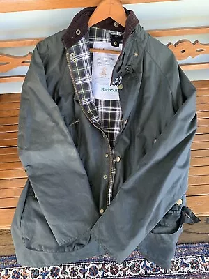 Men’s Barbour Waxed Jacket Medium • $106.50