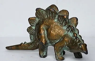 $32.88 • Buy Vintage 1947 SRG Dinosaur Stegosaurus Brass Bronze Sell Right Giftware 1947