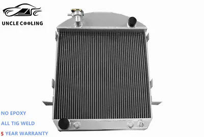 $155 • Buy  2 1/2  THICK 3 ROWS ALL ALUMINUM RADIATOR For 17-27 Model-T Ford Engine/Bucket 
