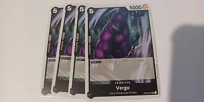 One Piece TCG - Vergo • $15