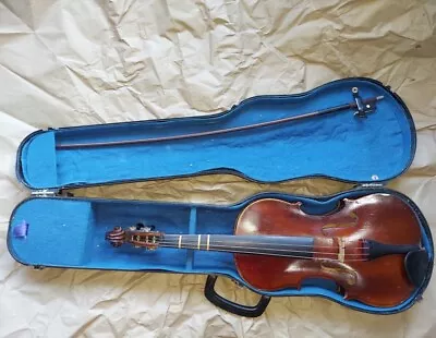 Slingerlands Correspondence School Stradivarious Violin Copy Gear-Pegs Good • $899