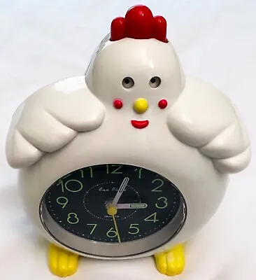 Sun Shine Rooster Alarm Clock Quartz Taiwan AS IS For Parts Or Repair • $29.99