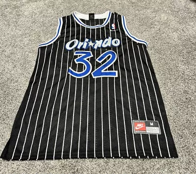 Vintage Nike Team NBA Orlando Magic Shaquille O'Neal #32 Jersey Sz Medium • $26.99