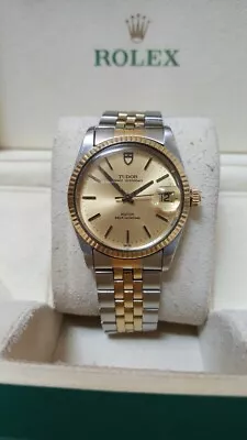 Tudor Prince Oysterdate Automatic 34mm Twotone Watch Ref. 75203N • $798