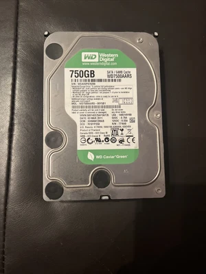 750GB Western Digital Hard Drive (used) • £5
