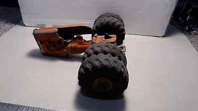 Vintage Lumar Diecast Tractor W/ 21.00 X 24 Tires Parts Vehicle USA Red 7  Long • $7.59