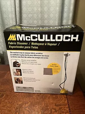 McCULLOCH..MODEL MC1407..STANDING..FABRIC STEAMER..brand NEW In Box • $99.99