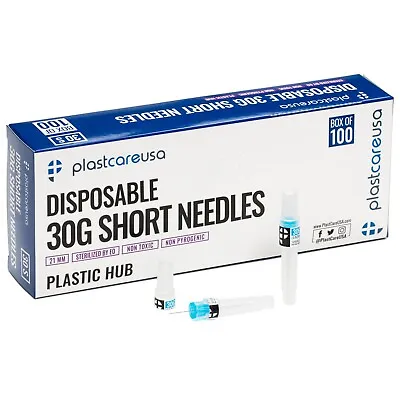 200 30G Short 21mm Disposable Dental Needles In Perforated Box (2 Box Of 100) • $21.99