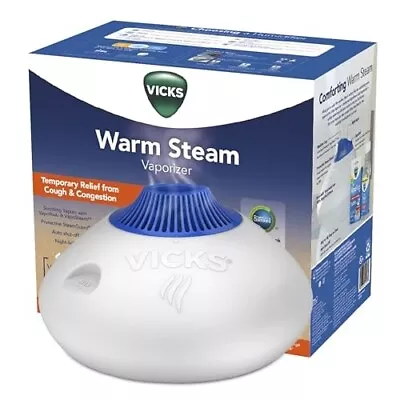 Vicks Warm Steam Vaporizer Small To Medium Rooms 1.5 Gallon Tank – Warm Mist • $15.56